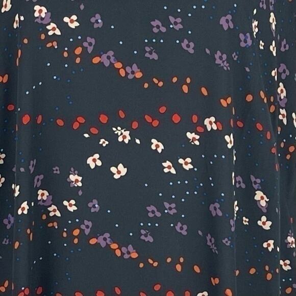 Cabi Gray Floral Cottage Office to Date Night Feminine Dress NWOT Size S - Picture 4 of 12